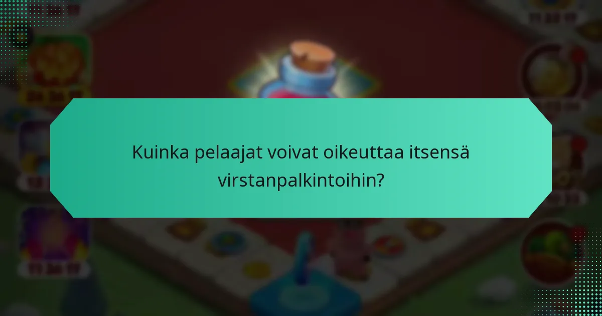 Millaisia bonuspalkintoja on saatavilla?