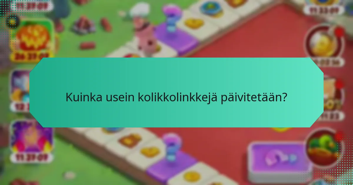 Mitä palkintoja voin odottaa kolikkolinkeiltä?