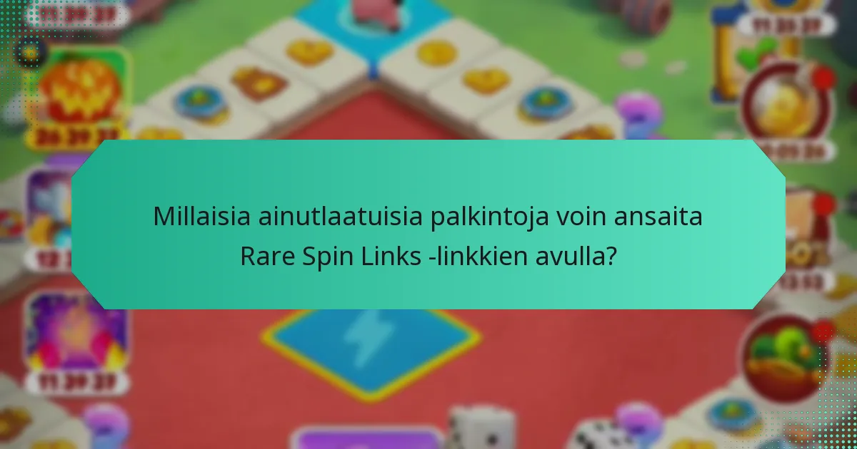 Milloin Rare Spin Links vanhenevat?