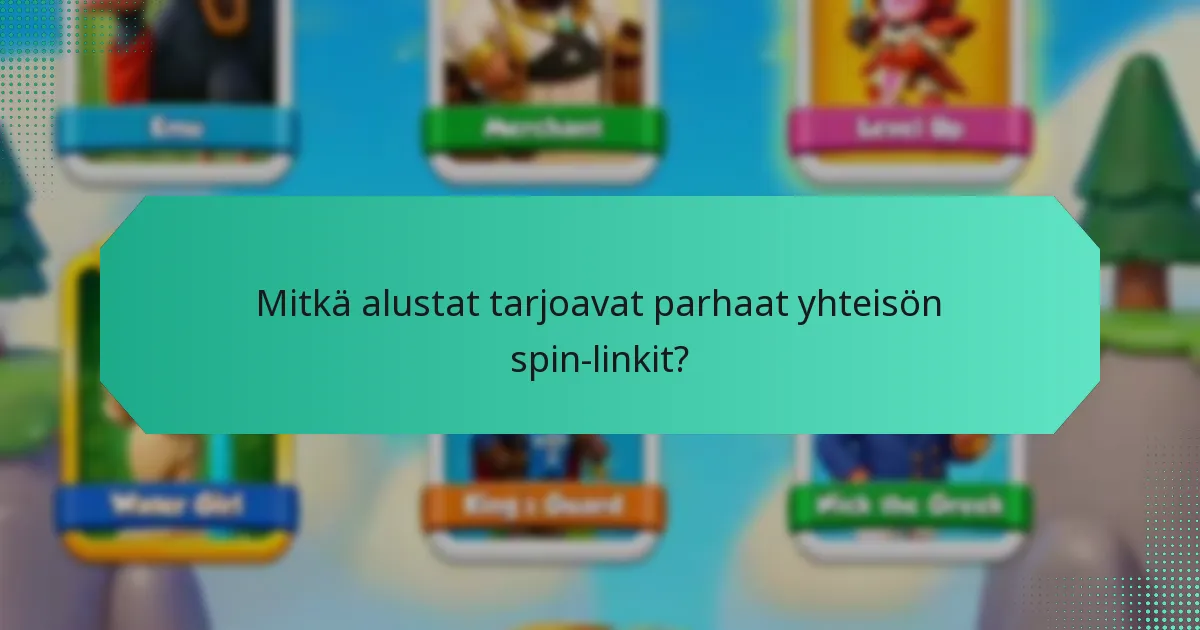Mitkä ovat yhteisön spin-aloitteiden osallistumisen edut?