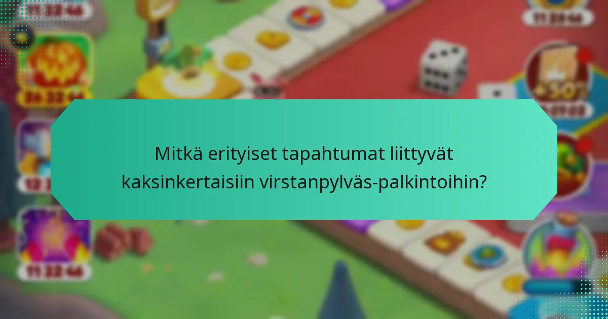 Kuinka lunastaa palkintoja kaksinkertaisista virstanpylväs-palkinnoista?