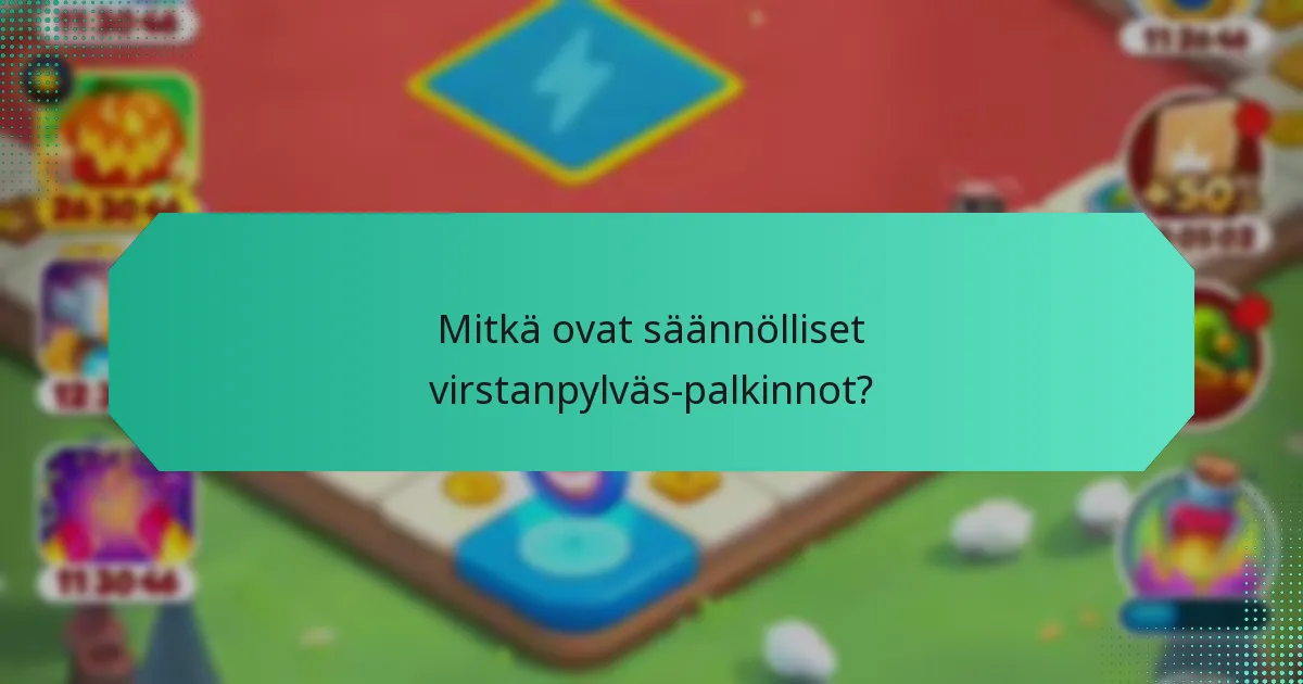 Kuinka säännölliset virstanpylväs-palkinnot vertautuvat muihin palkinto-ohjelmiin?